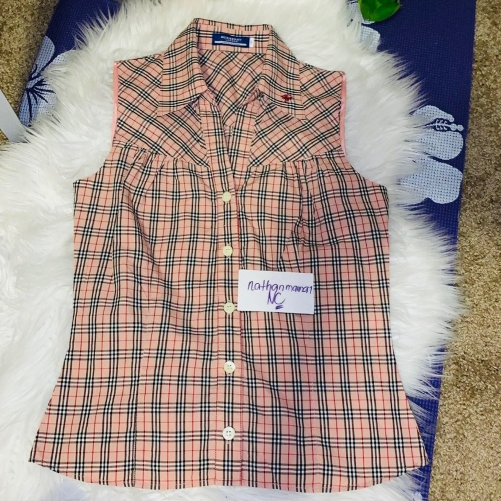 Pre loved Blue label  London Burburry top